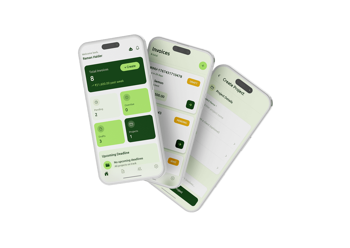 Wageasy invoicing app built by notchip