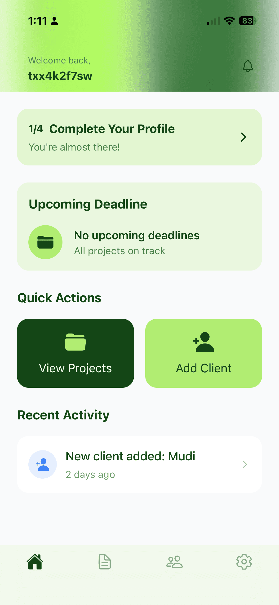 Wageasy quick actions